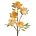 Kwiat sztuczny magnolii pomarańczowo, żółty z plastycznej pianki foamiran 89 cm
