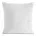 Poszewka na poduszkę 45x45 cm biała z miękkiej futrzanej tkaniny NINA