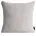 Poszewka na poduszkę 45x45 cm z miękkiej tkaniny barankowej srebrna BUKLA