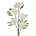 Kwiat sztuczny magnolii biały z plastycznej pianki foamiran 89 cm