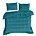 Pościel 160x200 cm gładka z satyny bawełnianej kolor turkusowy DINA Diva Line