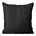 Poszewka na poduszkę 45x45 cm czarna z drobnym plecionym wzorem AKRYL 3