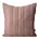 Poszewka na poduszkę 45x45 cm pudrowo różowa z drobnym plecionym wzorem AKRYL 4