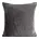 Poszewka na poduszkę 45x45 cm stalowa z miękkiej futrzanej tkaniny NINA