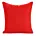 Poszewka na poduszkę 45x45 cm z gładkiej tkaniny wodoodpornej czerwona idealna do ogrodu i na taras GARDEN 3