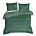 Pościel 220x200 cm z polaru kolor ciemnozielony gładka TIFFANY Design 91