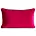 Poduszka 30 x 50 cm welwetowa amarantowa z kontrastującą lamówką GAJA 3