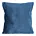 Poszewka na poduszkę 45x45 cm welwetowa, granatowa pikowana w jodełkę metodą hot press SOFIA Eurofirany Premium