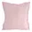 Poszewka na poduszkę 40x40 cm z satyny bawełnianej pudrowo różowa NOVA