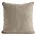 Poszewka na poduszkę 45x45 cm beżowa z szenilowej tkaniny - VANI