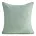 Poszewka na poduszkę 45x45 cm szenilowa, jasnomiętowa NILO