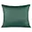 Poszewka na poduszkę 50x70 cm z satyny bawełnianej ciemnozielona DINA
