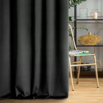 Tkanina zasłonowa, półmatowy, miękki welwet z kolekcji Eva Minge