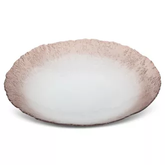 TERRA COLLECTION Misa SEVILLE ze szkła artystycznego z geometrycznym wzorem