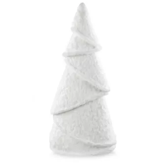 Figurka dekoracyjna świąteczna CHOINKA z lśniącymi drobinkami