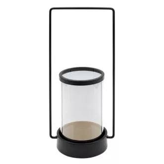 Świecznik dekoracyjny WIKI w kształcie lampiona z rączką