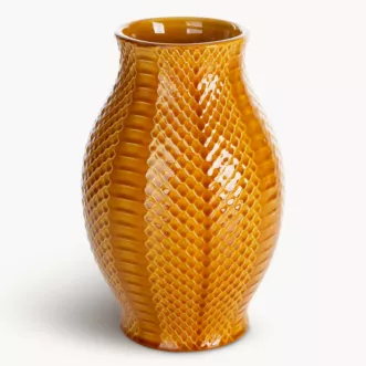 Wazon ceramiczny BARI zdobiony wzorem skóry węża