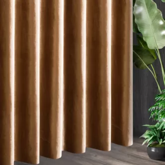 Tkanina zasłonowa gruba welwetowa z połyskiem z kolekcji Eva Minge