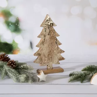 Figurka świąteczna CHOINKA z efektem kory