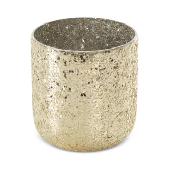 Osłona na donicę MELIA ze szkła artystycznego z efektem popękanego szła