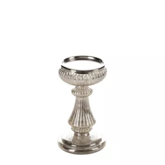 Świecznik dekoracyjny z wbudowanymi światełkami LED