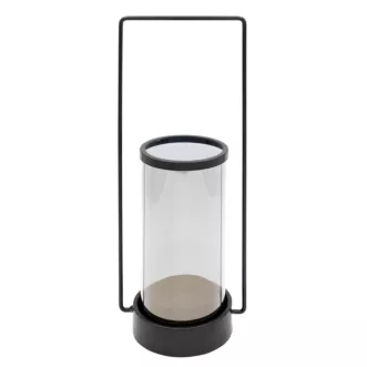 Świecznik dekoracyjny WIKI w kształcie lampiona z rączką