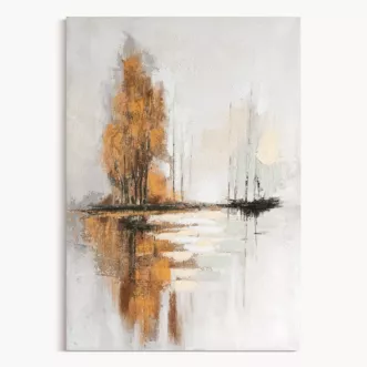 Obraz pejzaż ręcznie malowany na płótnie