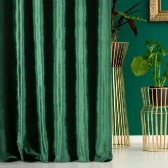 Tkanina zasłonowa gruba, welwetowa z połyskiem  z kolekcji Pierre Cardin