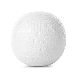 Kula ceramiczna biała  z drobnym wzorem średnica 10x10 cm RISO