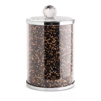 Pojemnik VENTOSA do przechowywania z kryształkami glamour