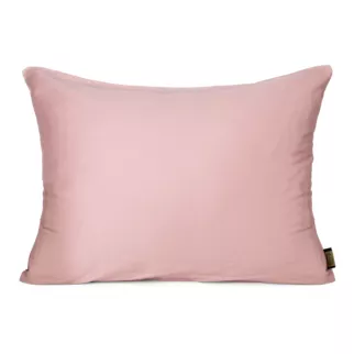 Poszewka na poduszkę 50x70 cm z satyny bawełnianej pudrowo różowa NOVA