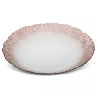 TERRA COLLECTION Misa SEVILLE ze szkła artystycznego z geometrycznym wzorem