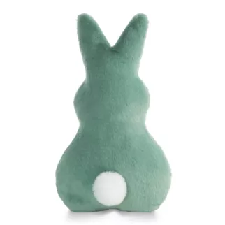 Wielkanocna poduszka w kształcie zajączka 21x41 cm szałwiowa WIOSNA 130