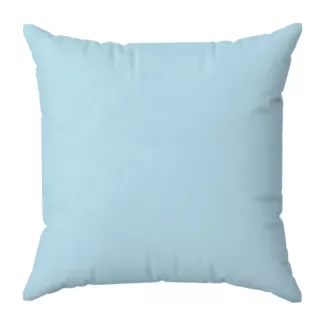 Poszewka na poduszkę 40x40 cm z satyny bawełnianej błękitna NOVA