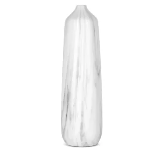 Wazon NIKOL o marmurowej strukturze