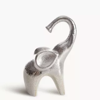 Figurka Słoń ceramiczny MAX 2 łączący fakturę granitu z lśniącą powierzchnią