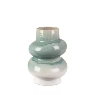 Wazon ceramiczny LIANA w stylu boho z efektem ombre