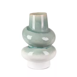 Wazon ceramiczny LIANA w stylu boho z efektem ombre