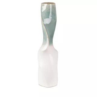 Wazon ceramiczny LIANA w stylu boho z efektem ombre