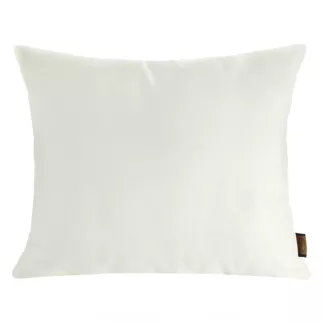 Poszewka na poduszkę 50x70 cm z satyny bawełnianej kremowa NOVA