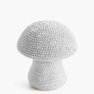 GRZYBEK - figurka dekoracyjna ELDO o drobnym strukturalnym wzorze