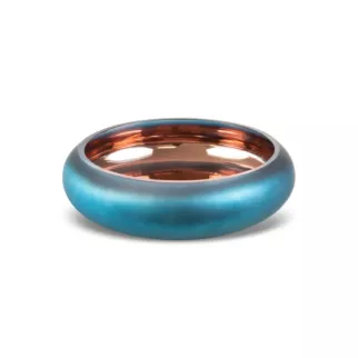 Misa dwukolorowa z dekoracyjnego szkła NADIA