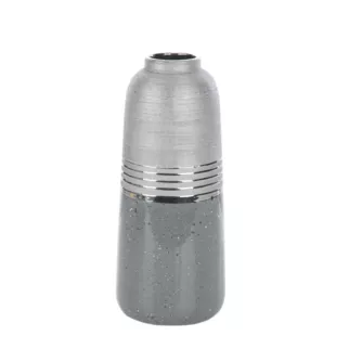 Wazon ceramiczny NELI o łączonych fakturach, nowoczesny