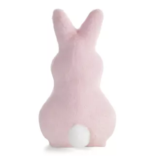 Wielkanocna poduszka w kształcie zajączka 21x41 cm jasnoróżowa WIOSNA 130