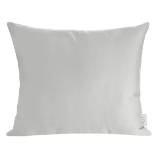 Poszewka na poduszkę 50x70 cm z satyny bawełnianej jasnoszara DINA