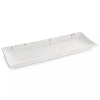 Patera dekoracyjna ARIELA 2 zdobiona przecieranym wzorem