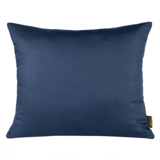 Poszewka na poduszkę 50x70 cm z satyny bawełnianej ciemnoniebieska NOVA