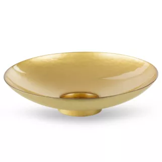 Misa ze szkła artystycznego złota