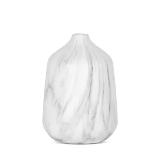 Wazon NIKOL o marmurowej strukturze