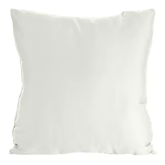 Poszewka na poduszkę 40x40 cm z satyny bawełnianej kremowa NOVA